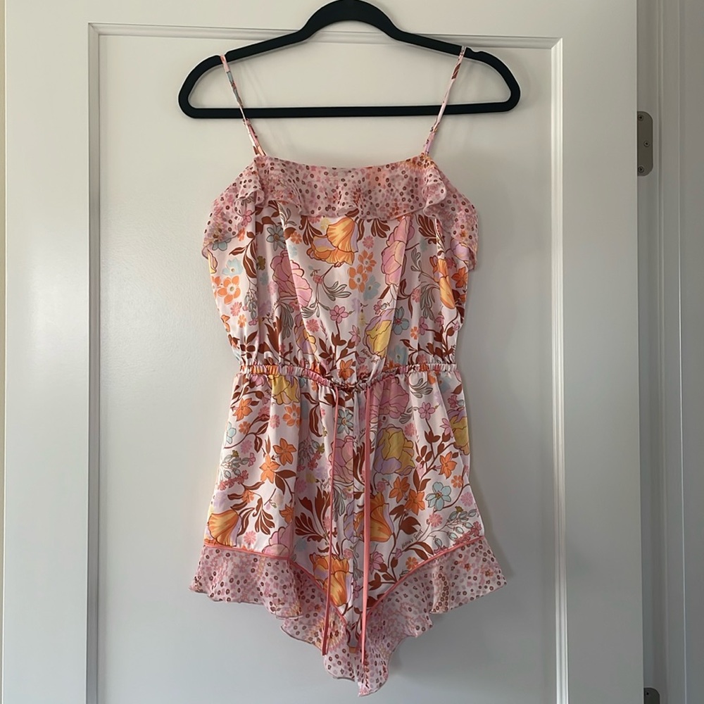 Victoria’s Secret Flounce Floral Romper